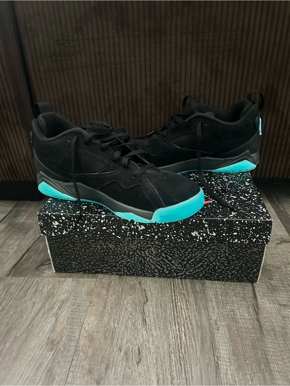 Jordan MVP 92 Black Gamma Blue Size 11.5